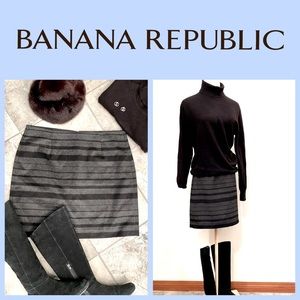 Banana Republic Wool Mini Skirt